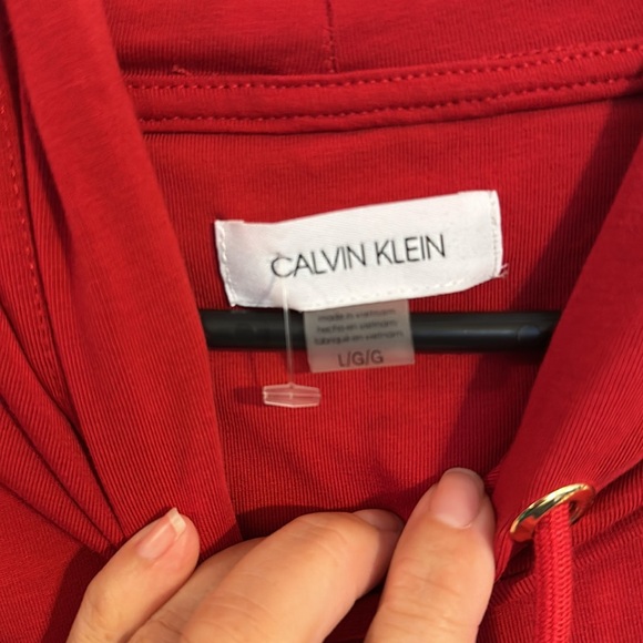 NWOT Hooded Calvin Klein Dress - Picture 5 of 8
